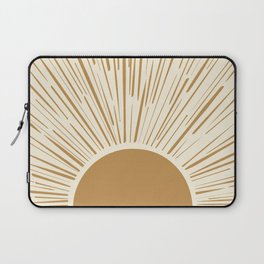 gorgeous gold sunshine monochrome Laptop Sleeve