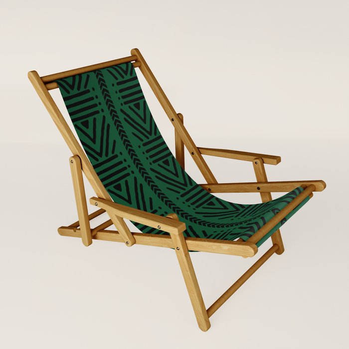 Green sling discount chairs