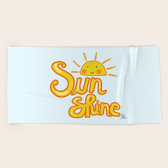 Sunshine Beach Towel