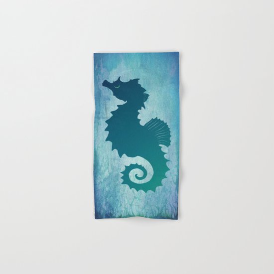 Seahorse of a Different Color ~ Marine Life Hand & Bath Towel