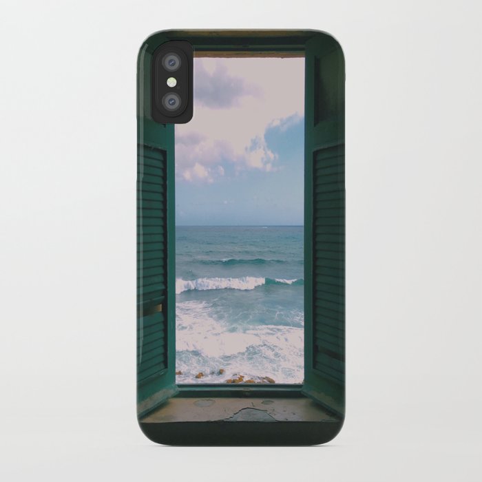 atlantic morning iphone case