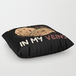 Ive got Cookies in my veins Floor Pillow