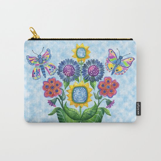 Butterfly Playground on a Summer Day Carry-All Pouch