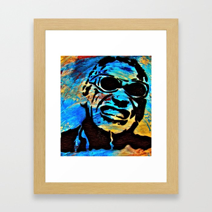 Ray Charles Alive.... Framed Art Print