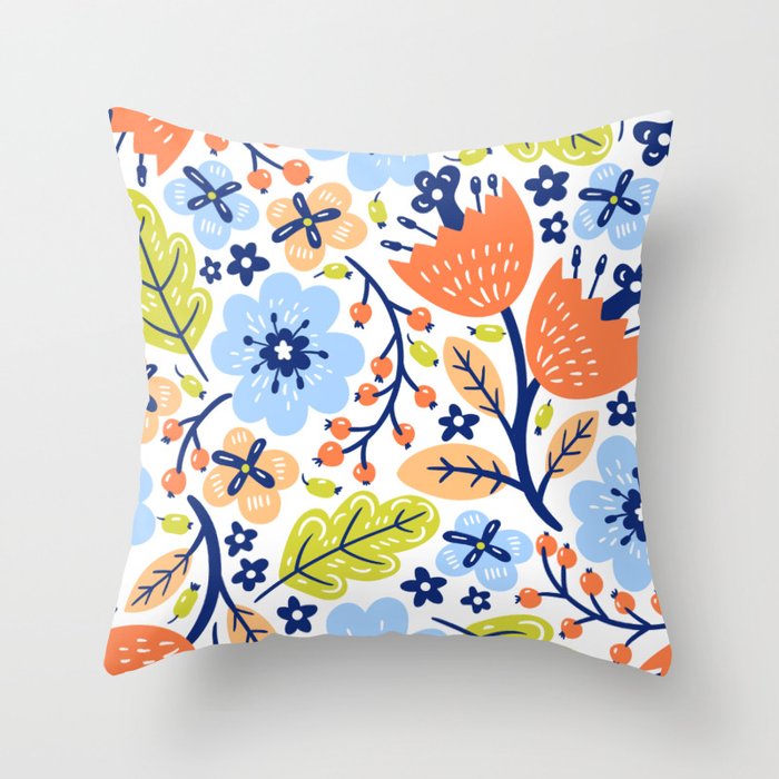flower throw pillows for bedroom