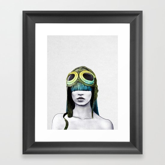 Kate As Amelia Framed Art Print