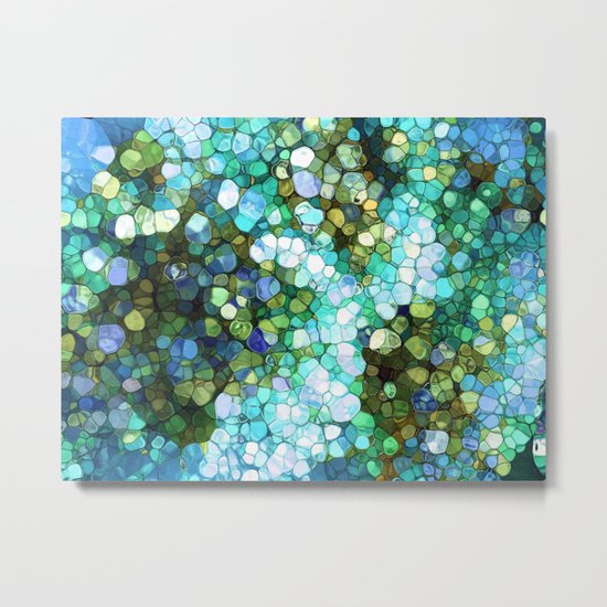 Ocean Colors Metal Print