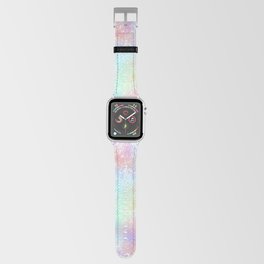 Pretty Holographic Glitter Rainbow Apple Watch Band
