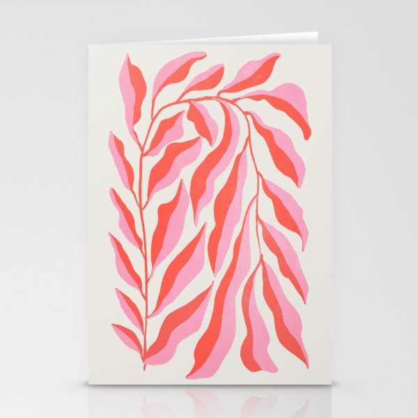 Ferns: Peach Matisse Edition Stationery Cards