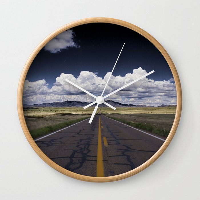 The Long Road Home Wall Clock
