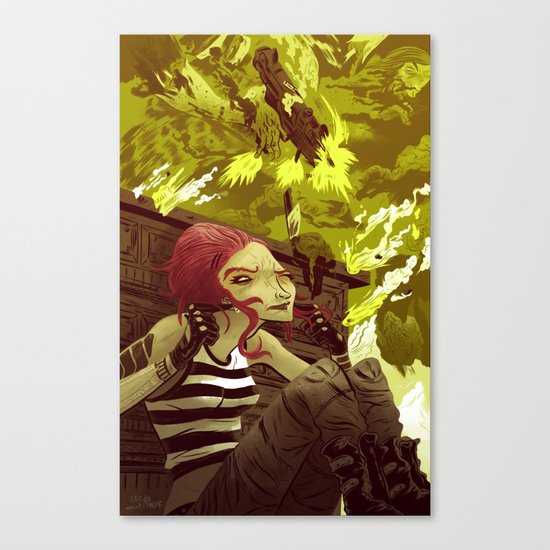 Petra Canvas Print