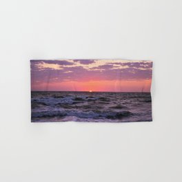 Dramatic Ocean Sunset Hand & Bath Towel