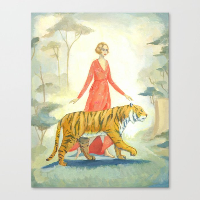 The Tiger's Bride Canvas Print