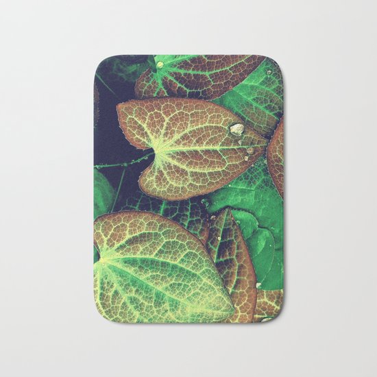 Plant Art, Simply Leaves Bath Mat