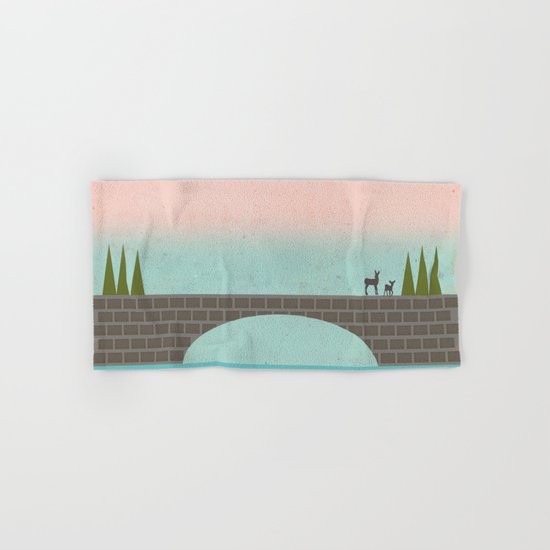 When Country Meets the Sky Hand & Bath Towel