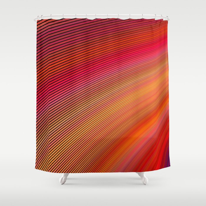 Surfing on the Sun Shower Curtain by Mandala Magic by David Zydd | Society6