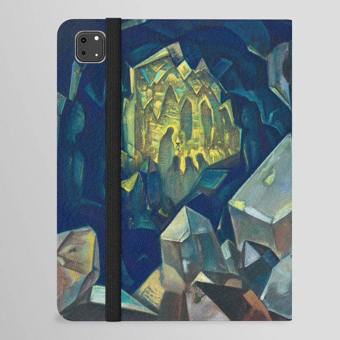 Most Sacred, Treasure of the Mountains, 1933 by Nicholas Roerich iPad Folio Case
