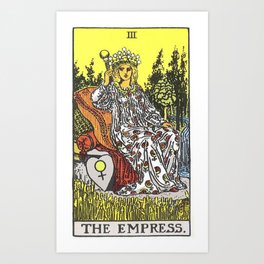 Empress Tarot Art Print