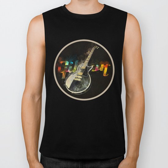 Come on Feel the Noise (Gibson Lp) Biker Tank