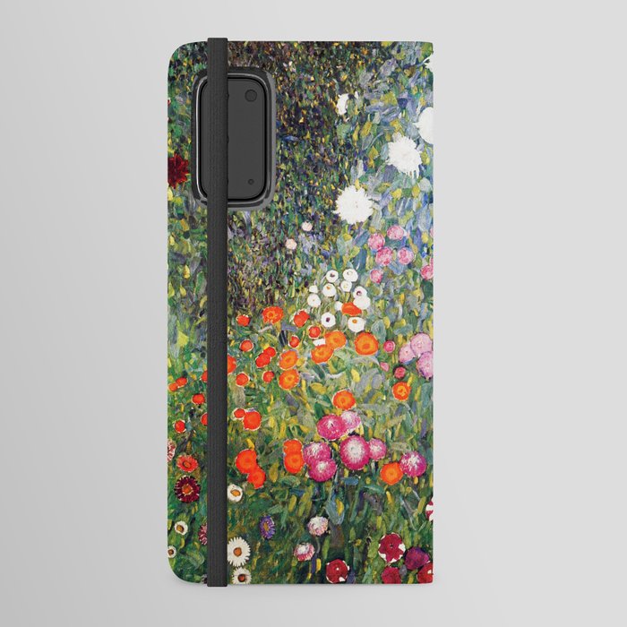 The Garden by Gustav Klimt Android Wallet Case