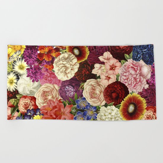 Spring Explosion Beach Towel