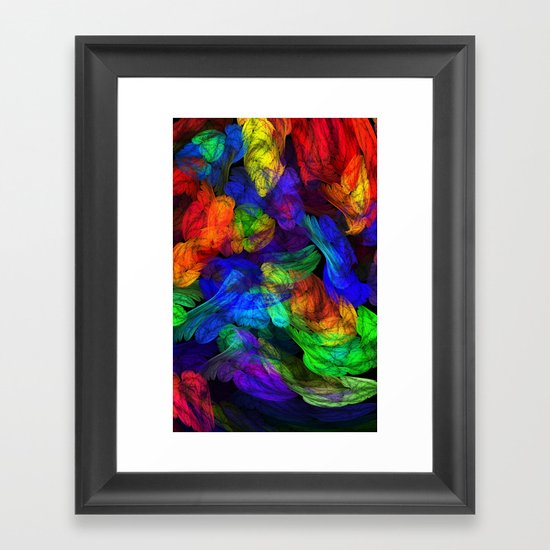 The Magic of Color Framed Art Print