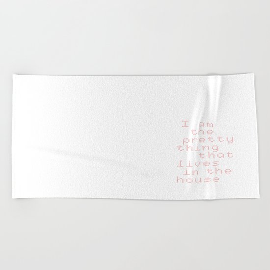 Pretty Thing Beach Towel