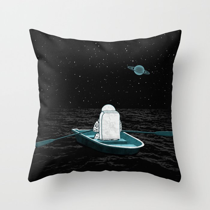 A Space Odyssey Throw Pillow