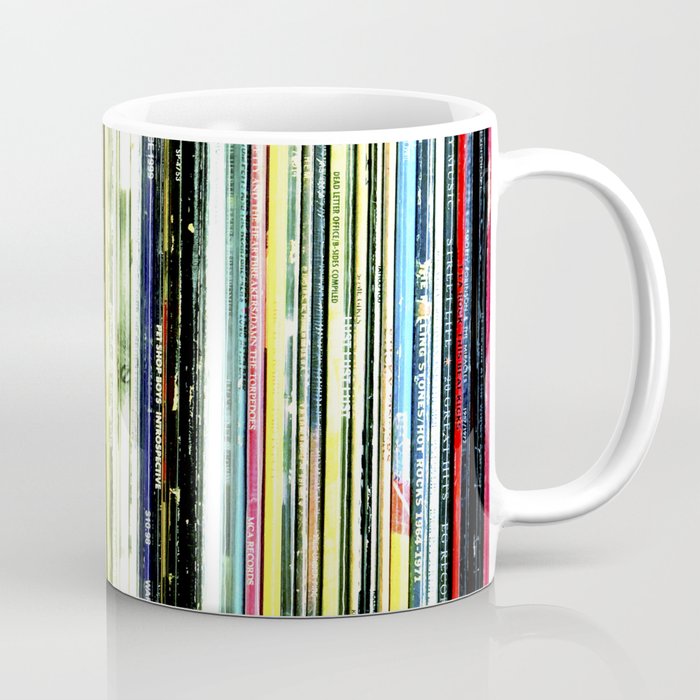 a rainbow of records! Coffee Mug
