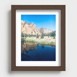 Smith Rock State Park, Oregon Recessed Framed Print