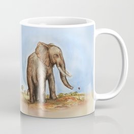 The Majestic African Elephant Coffee Mug