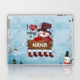 Nana Christmas | Christmas Gift Laptop Skin