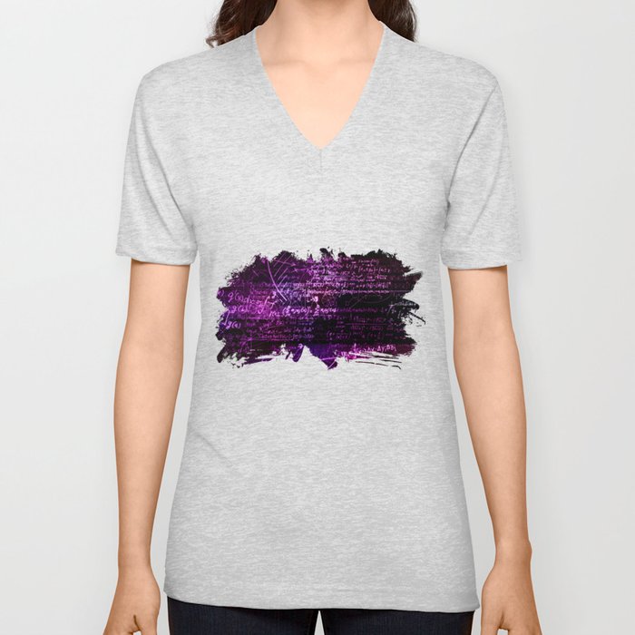 Formulas in mathematical space V Neck T Shirt
