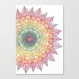 Layers - Rainbow Canvas Print