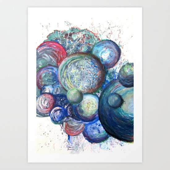 Rupture Art Print
