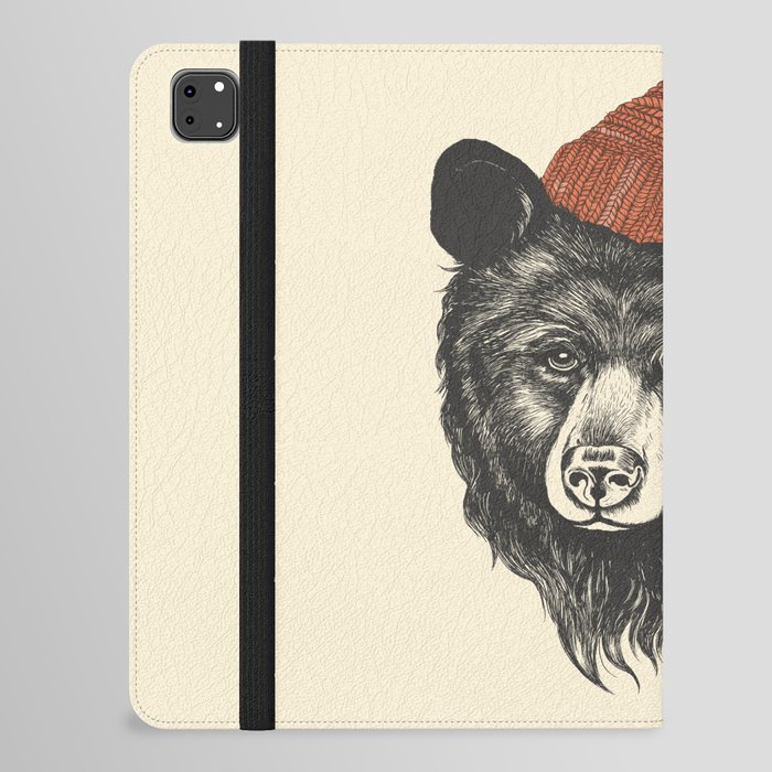 the bear iPad Folio Case