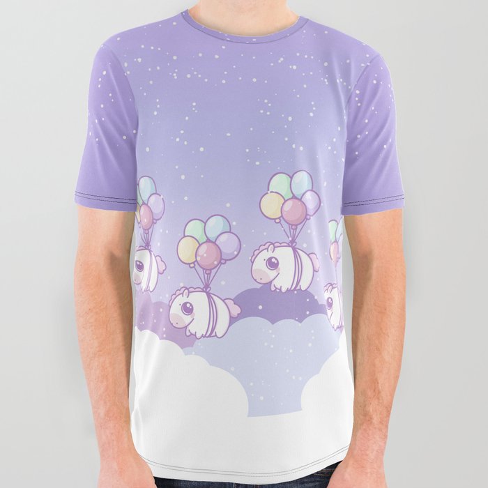 magical flight All Over Graphic Tee