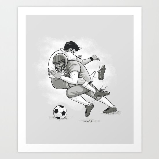 This is Football! Art Print