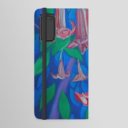 Angels Trumpet Pastel  Android Wallet Case