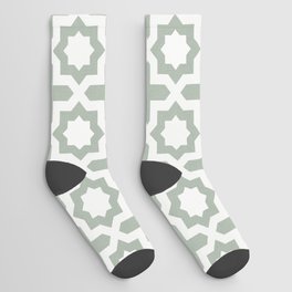 river stars - sage Socks