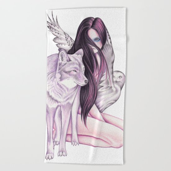 Silvermoon Beach Towel