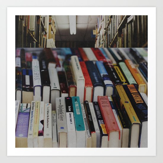 books on books Art Print