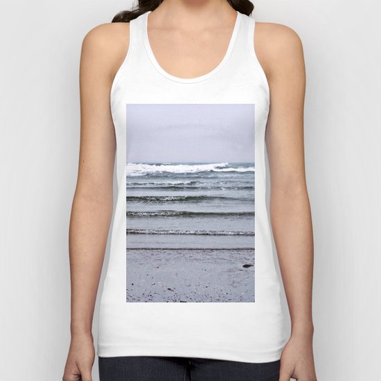 Winter Rippling Waves Unisex Tank Top
