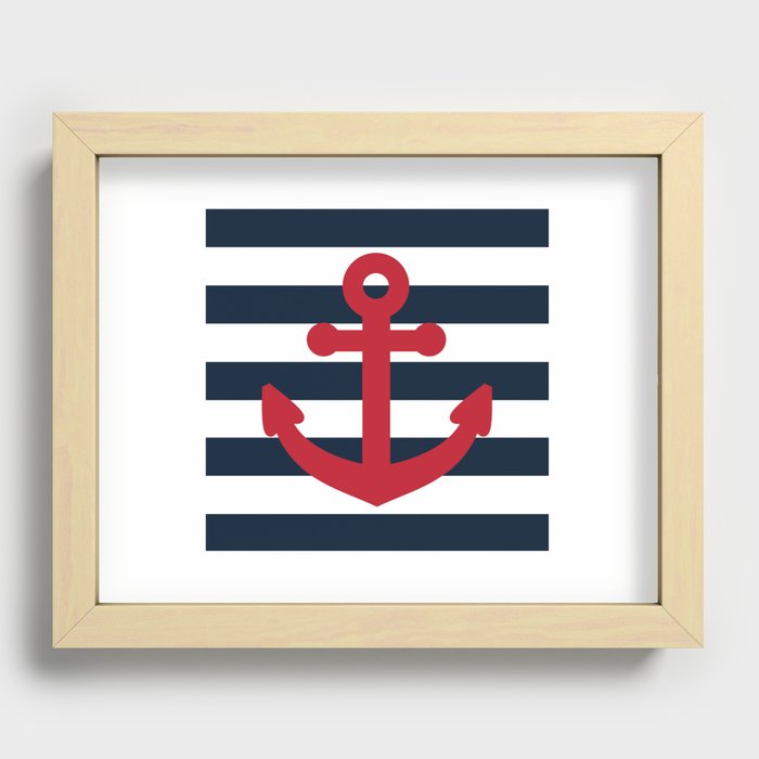 Anchor Recessed Framed Print