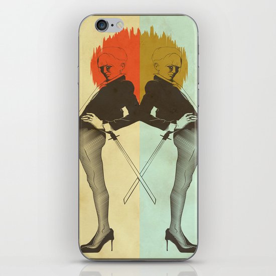 Samurai Girl iPhone & iPod Skin