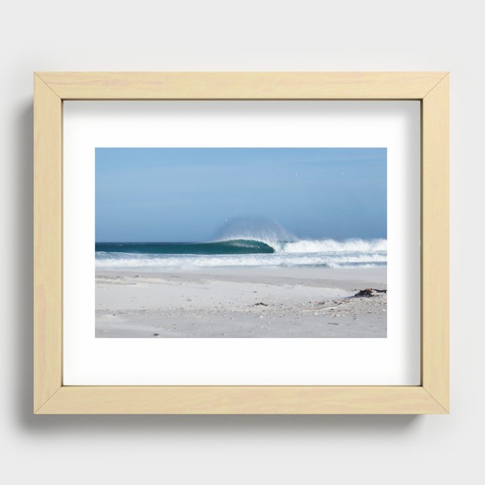 Atlantic Beach Recessed Framed Print