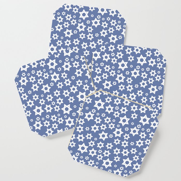 Star of David Blue Coaster