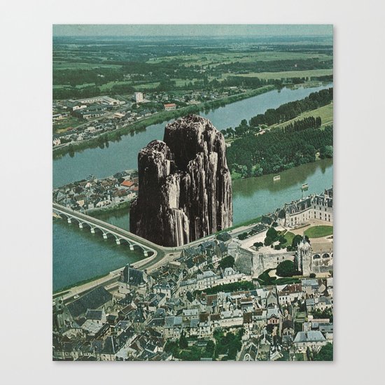 crystal palatial Canvas Print