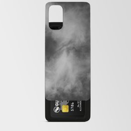 Black and White Celestial Cloud Formation Android Card Case