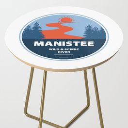 Manistee Wild And Scenic River Side Table